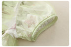 Body Infantil Verde Borboletinhas