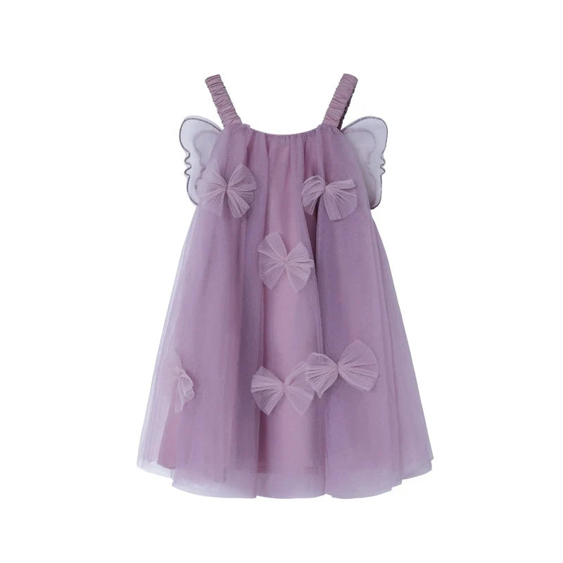 Vestido Infantil  Lacinhos com Asa