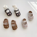 Sapato Infantil Feminino Florzinhas