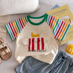Camiseta Infantil Cores Bichinhos