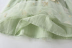 Vestido Infantil Borboletas Lacinho