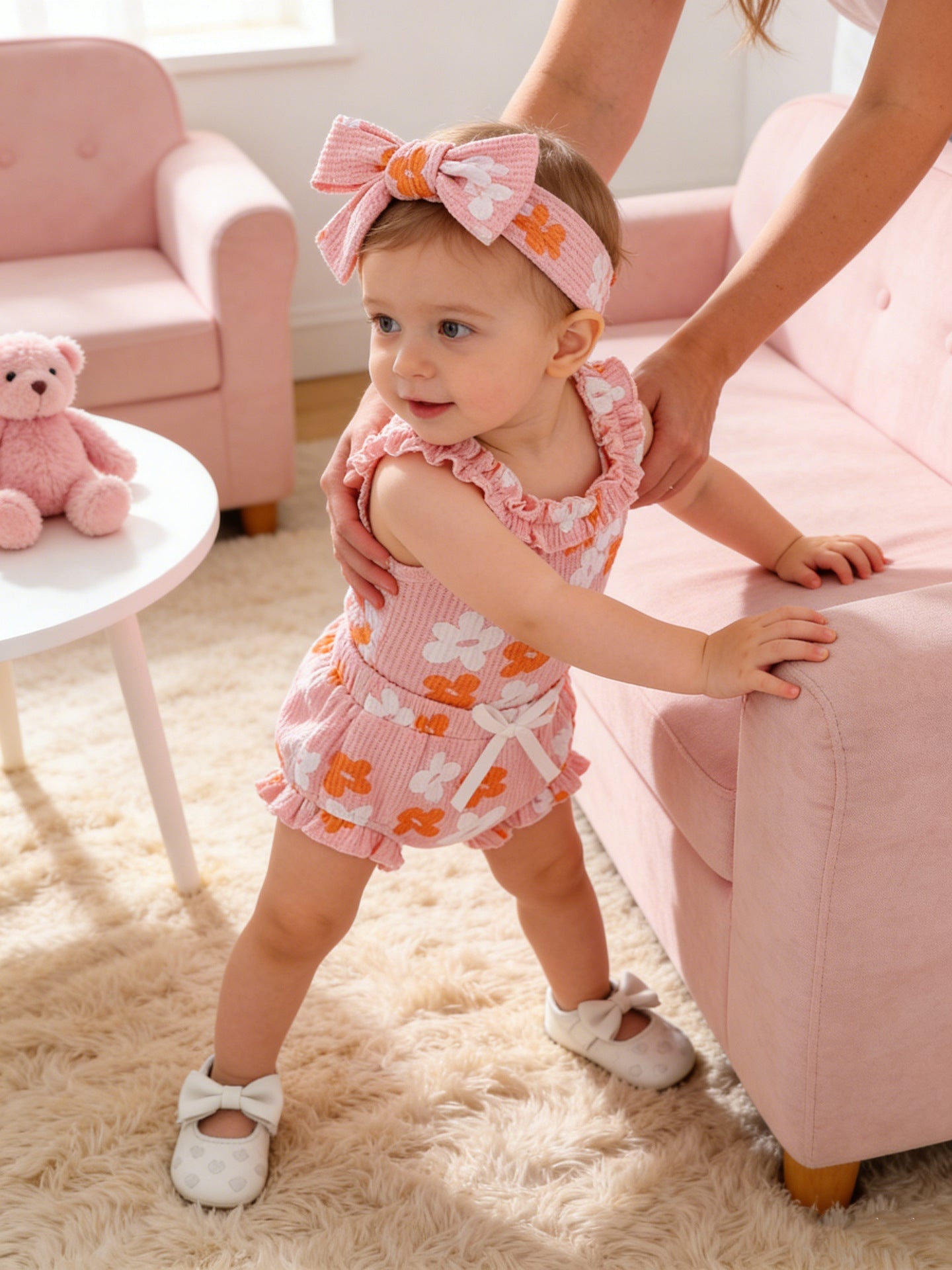 Conjunto Infantil Verão Florzinhas