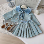 Conjunto Infantil Feminino Azul Boutique