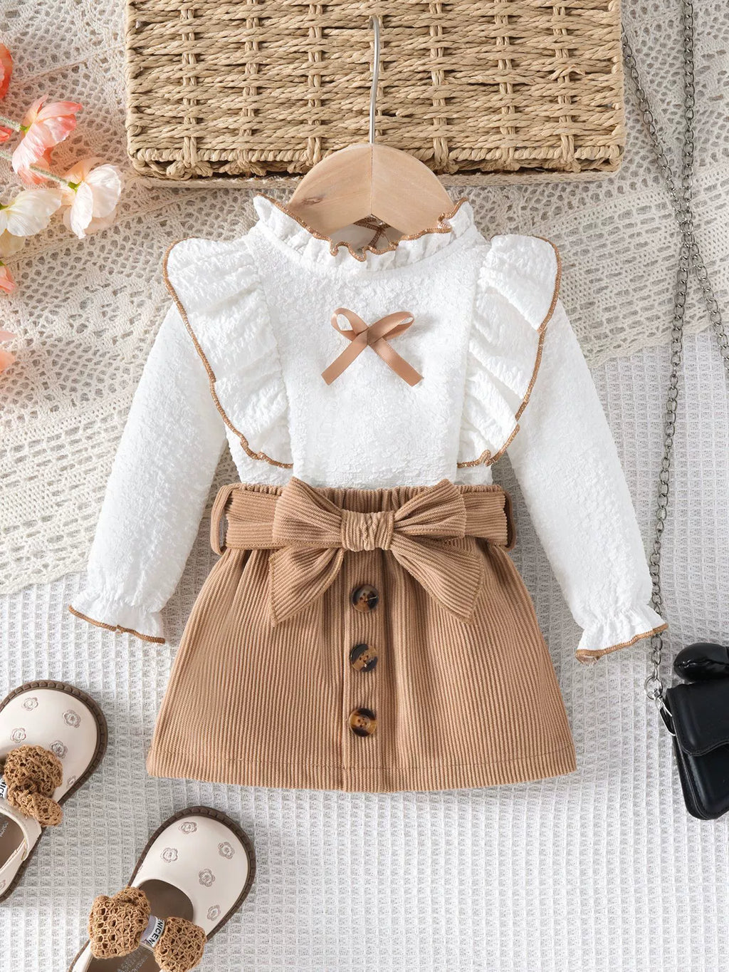 Conjunto Infantil Feminino Lacinho