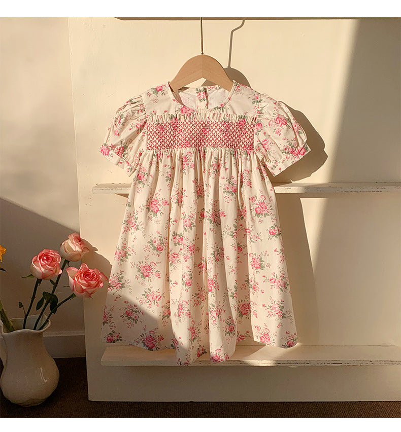 Vestido Infantil Floral