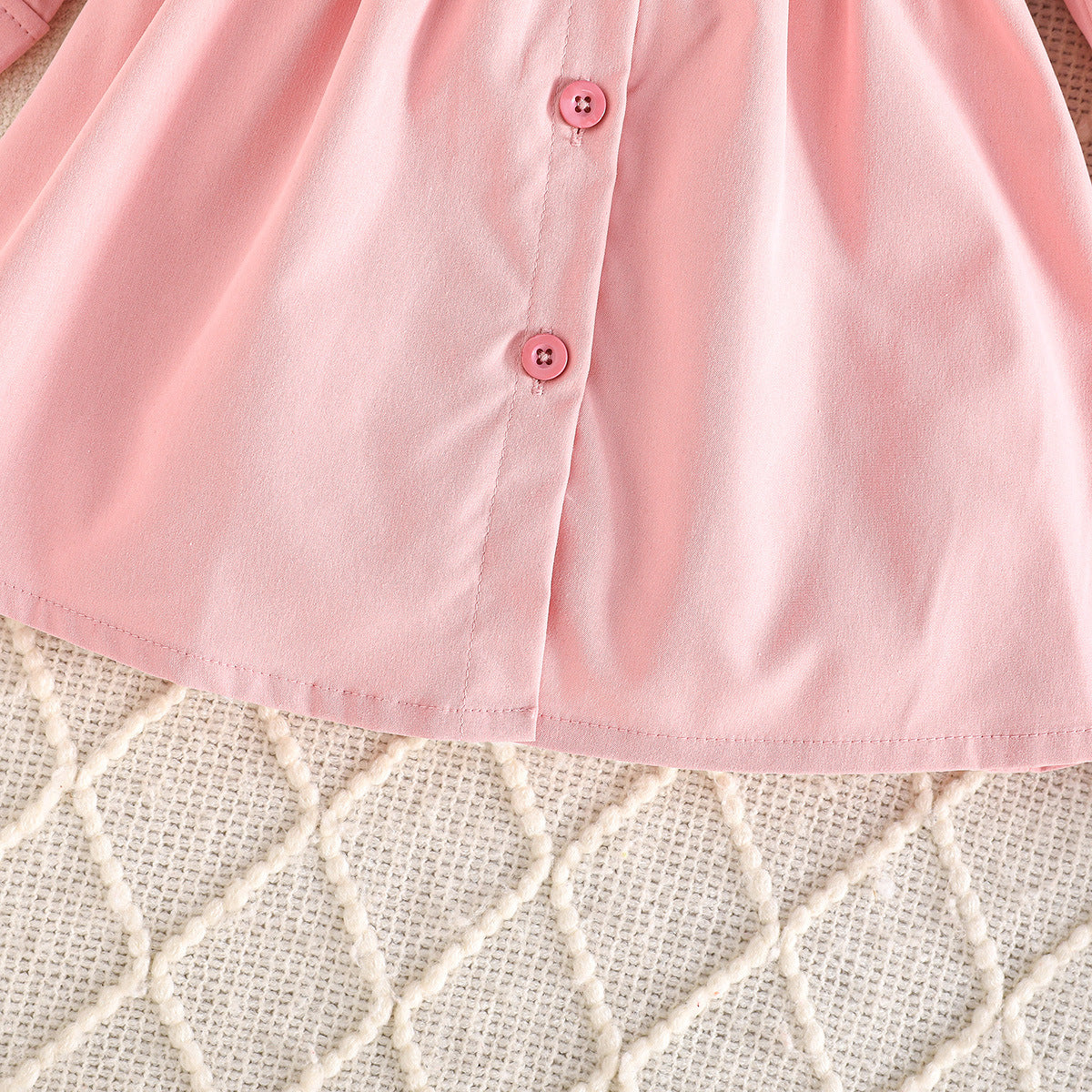 Conjunto Infantil Vestido + Colete Lacinhos