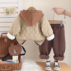 Conjunto Infantil Inverno 3 Peças Ursinho