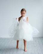 Vestido Infantil Camadas de Tule