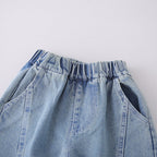 Conjunto Infantil Masculino Jeans 3 Peças