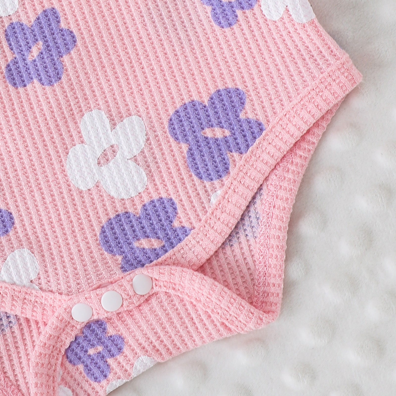Conjunto Infantil Flores Verão