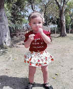 Conjunto Infantil Verão Floral