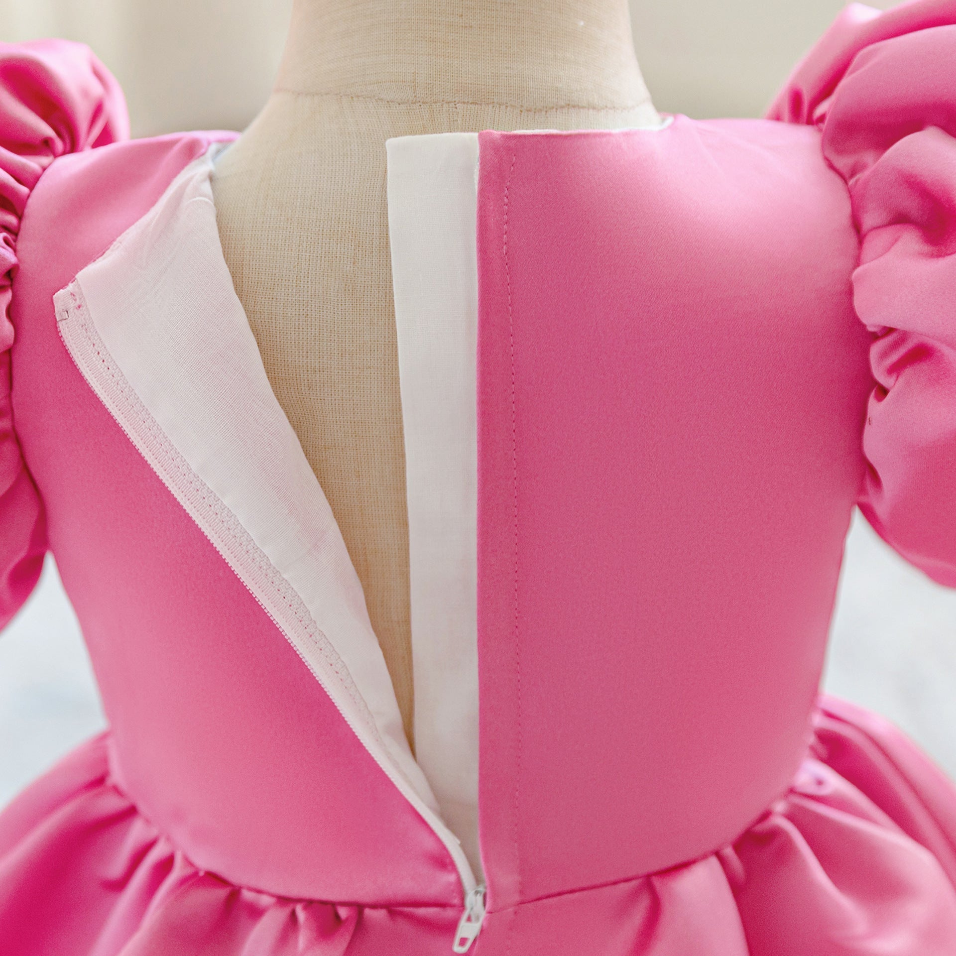 Vestido de Festa Infantil Flor