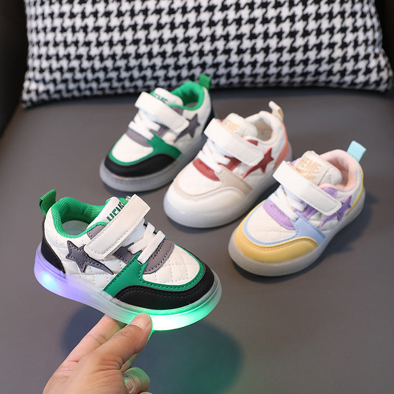 Tênis Infantil Estrelinha com Luzes