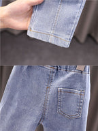 Conjunto Infanbtil 3 Peças Colete e Jeans