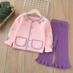 Conjunto Infantil Feminino Inverno Cerejinhas