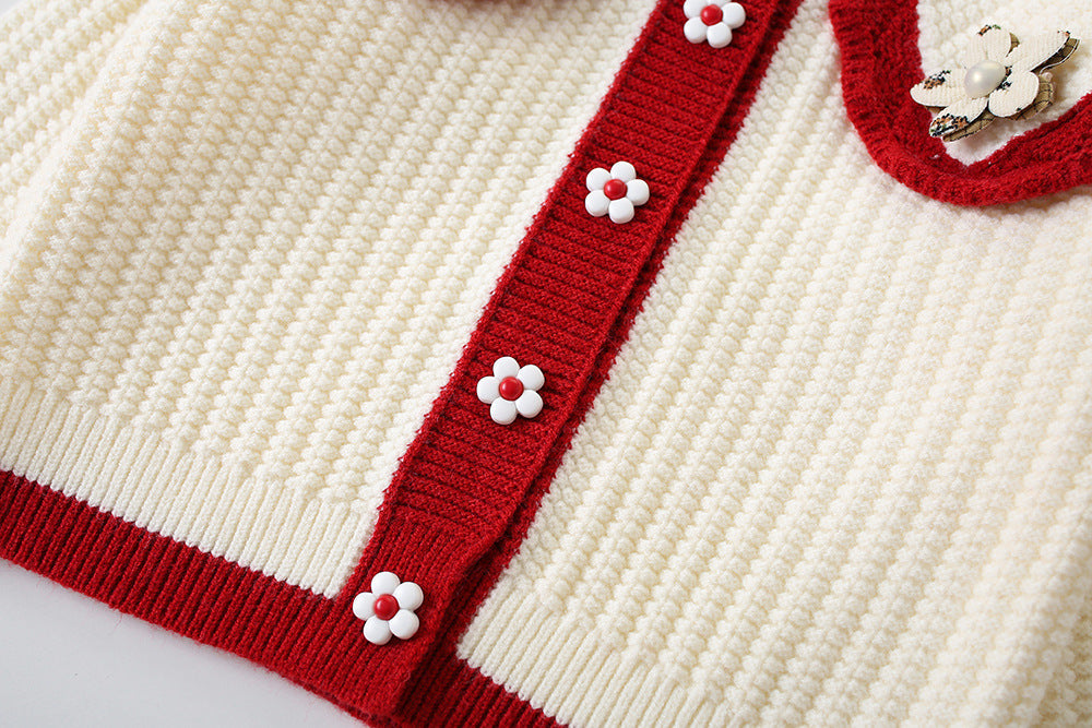 Conjunto Infantil Inverno Florzinhas