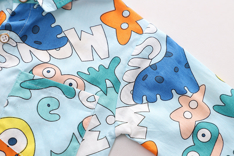 Conjunto Infantil Masculino Dinossauros