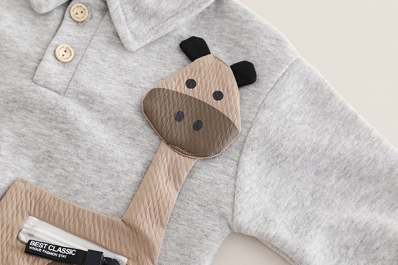 Conjunto Infantil Masculino Girafinha