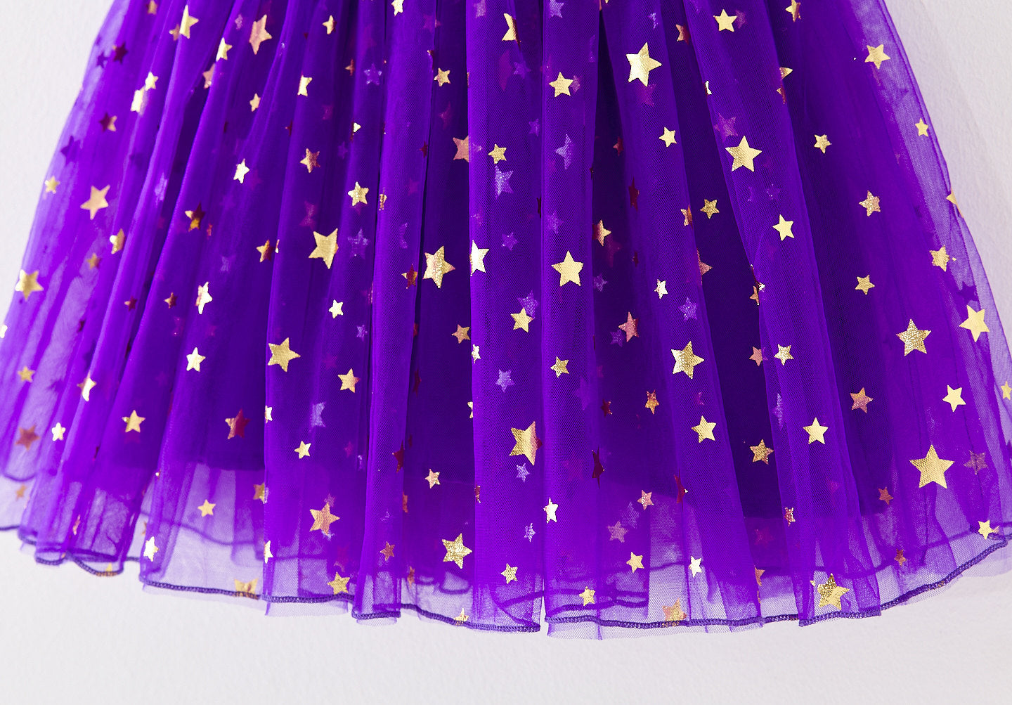 Vestido Infantil de Tule Hallowen