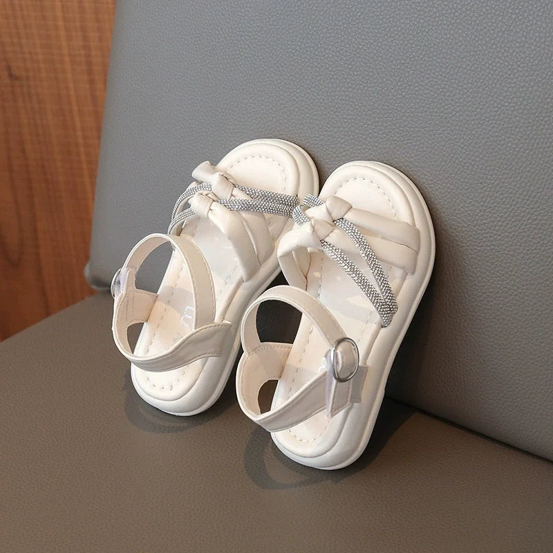 Sandália Infantil Feminina Strass