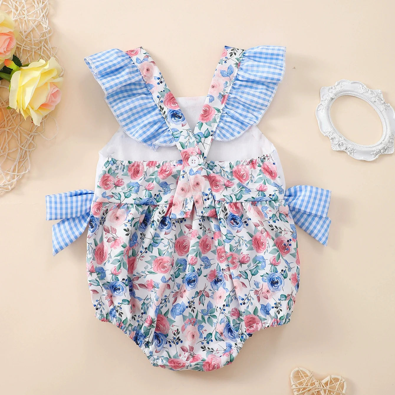 Body Infantil Floral Daddy´s Girl