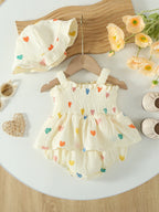 Body Infantil Feminino Corações
