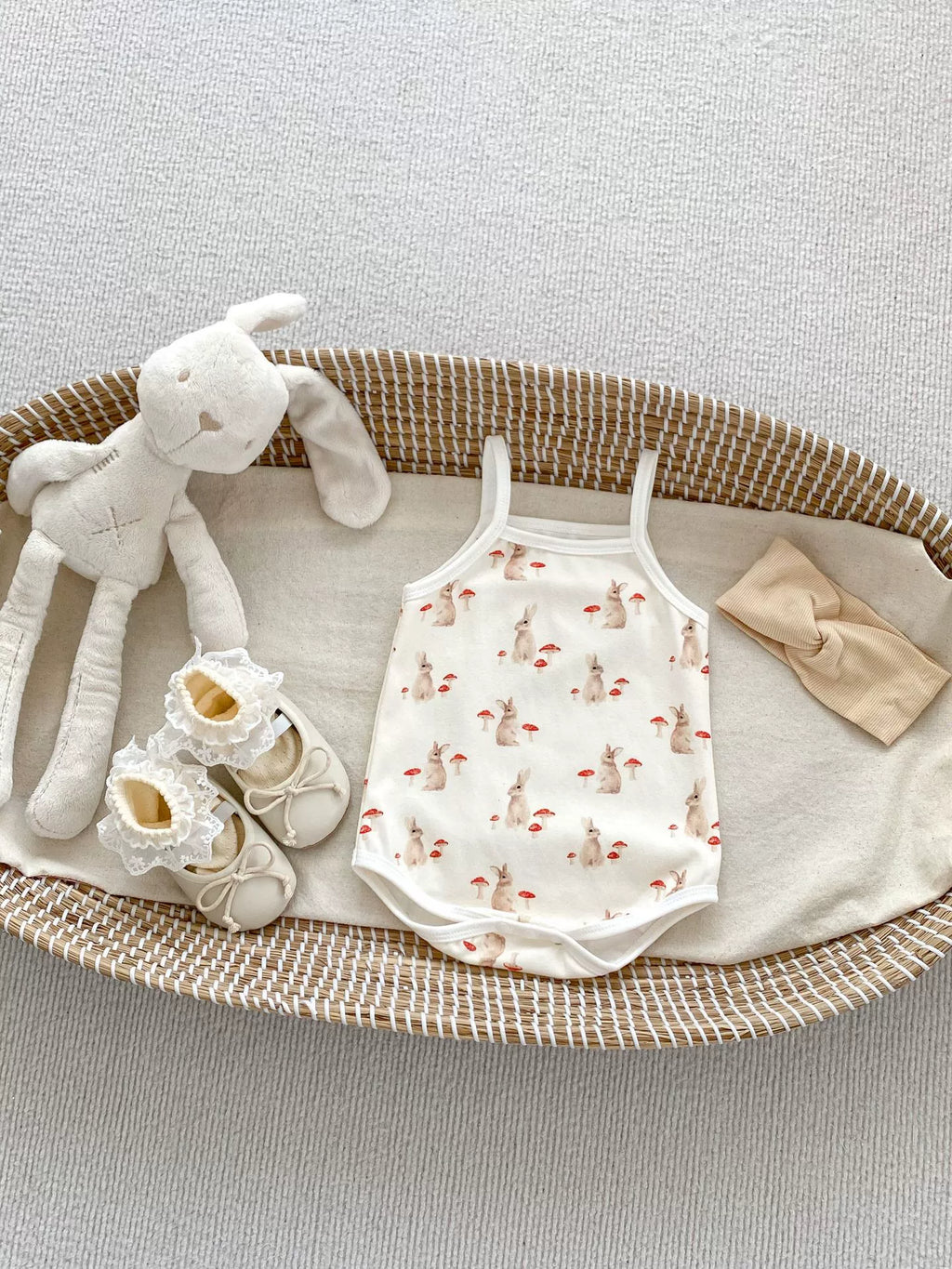 Body Infantil Regata Coelhinhos