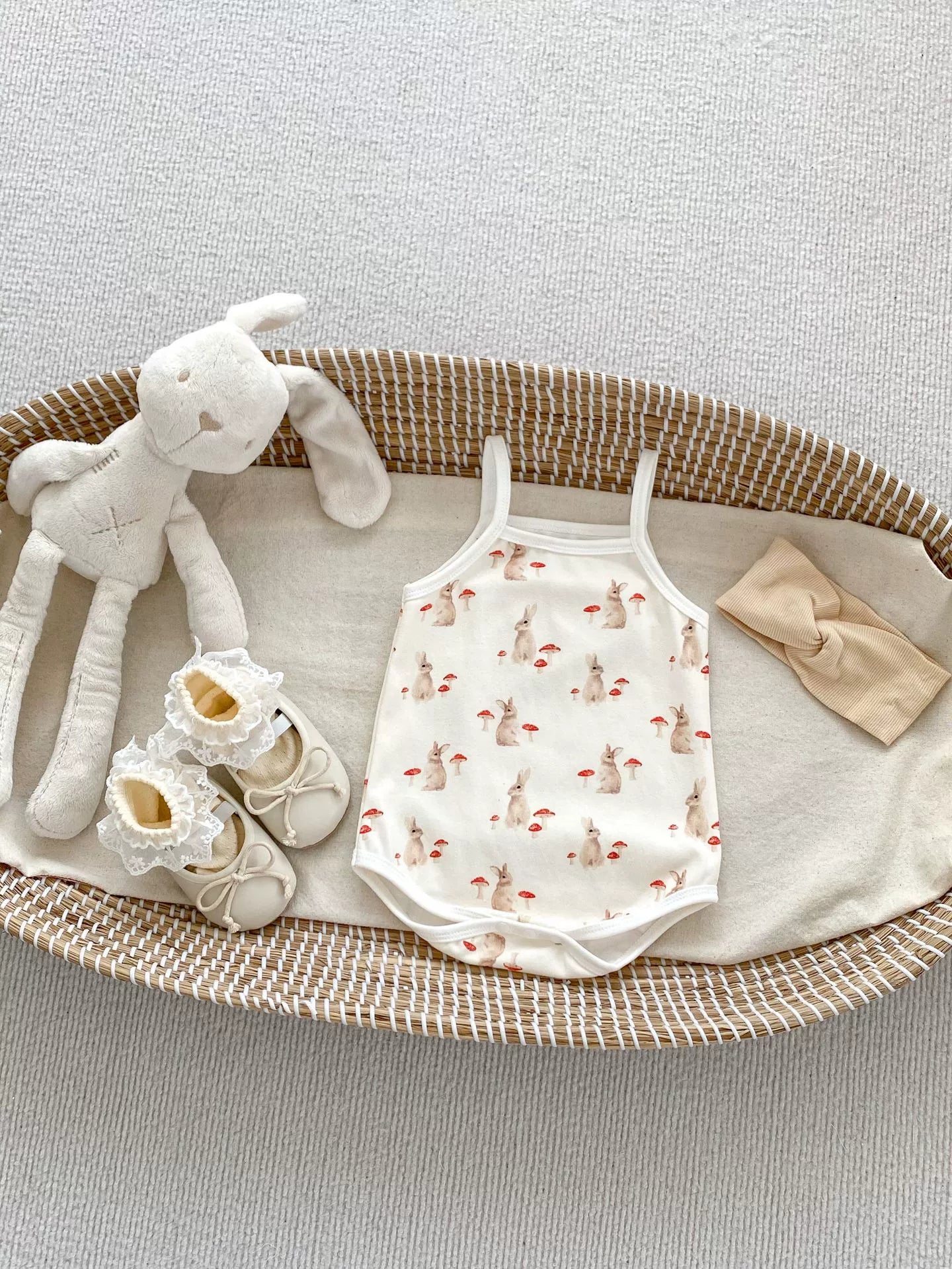 Body Infantil Regata Coelhinhos