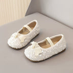 Sapato Infantil Brilhante Pérola
