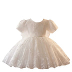 Vestido de Festa Branco Rendado