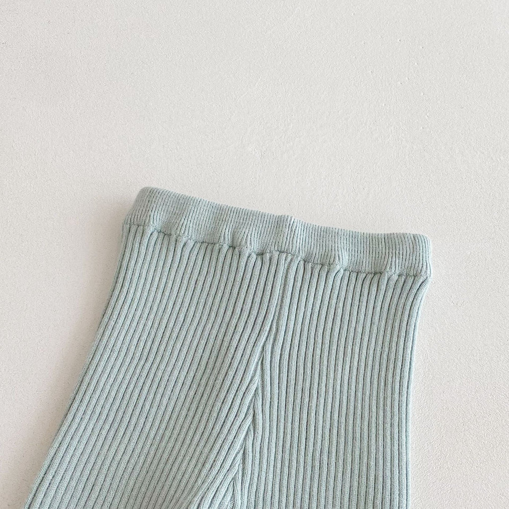 Conjunto Infantil Feminino de Tricô Lacinhos