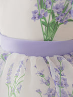 Vestido Infantil de Festa Bufante Flores