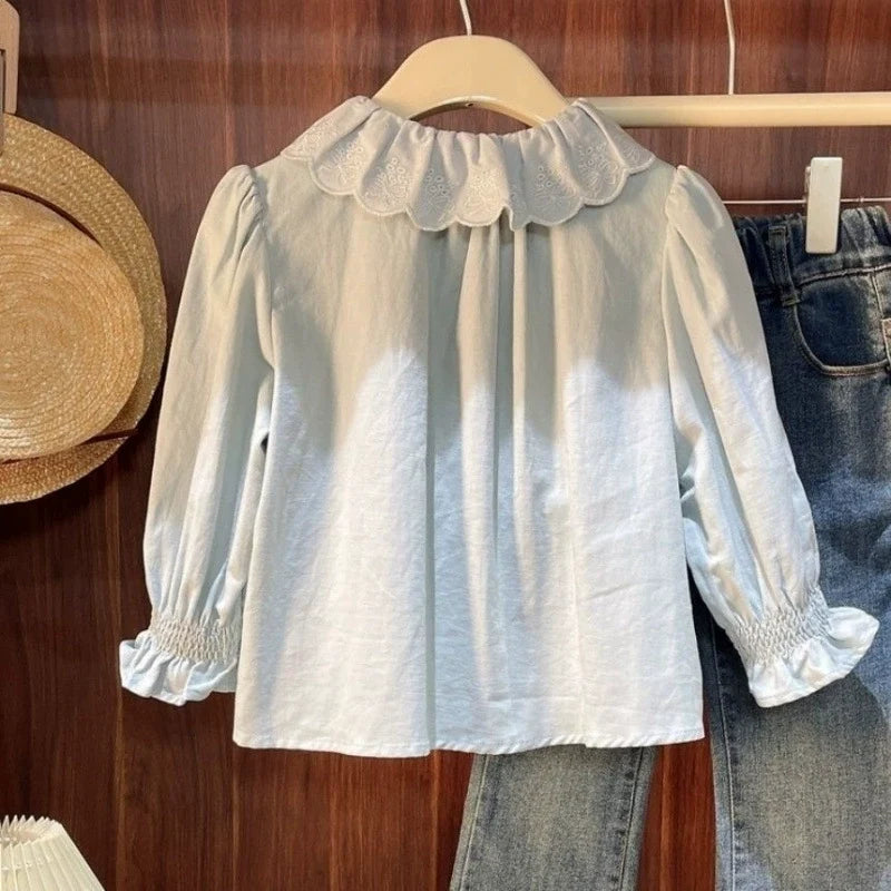 Conjunto Infantil 3 Peças Colete e  Jeans