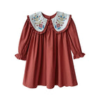 Vestido Infantil Golinha Bordada