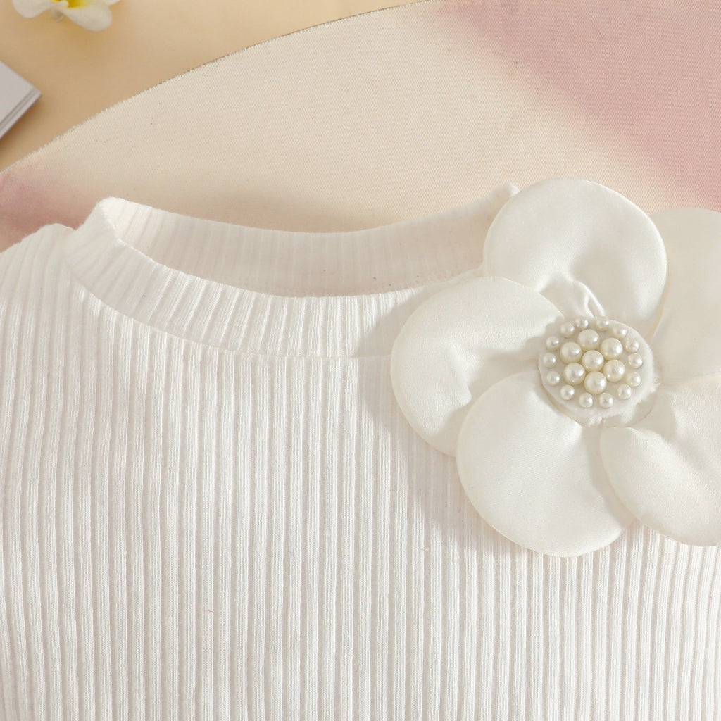 Conjunto Infantil Feminino Flores Botõeszinhos