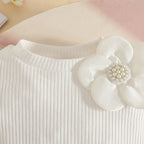 Conjunto Infantil Feminino Flores Botõeszinhos