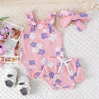 Conjunto Infantil Verão Florzinhas