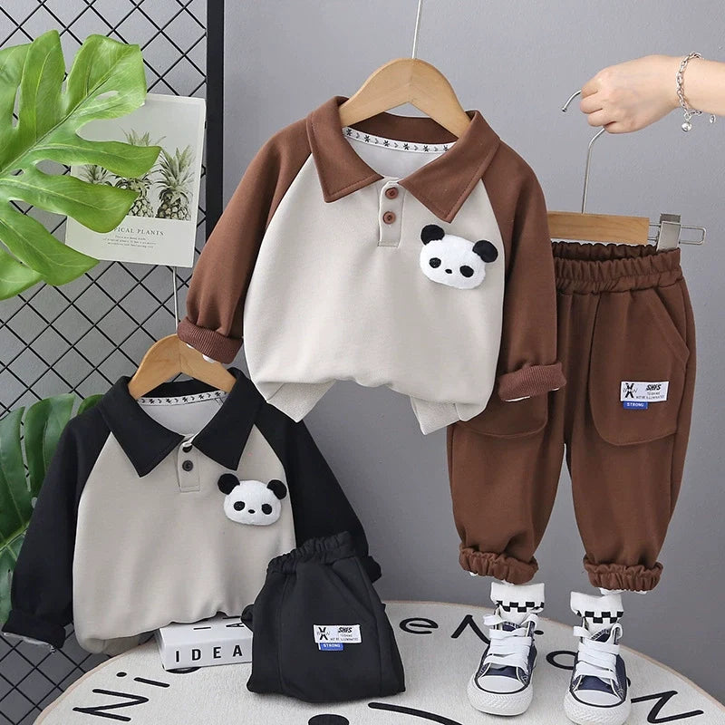 Conjunto Infantil Inverno Pandinha