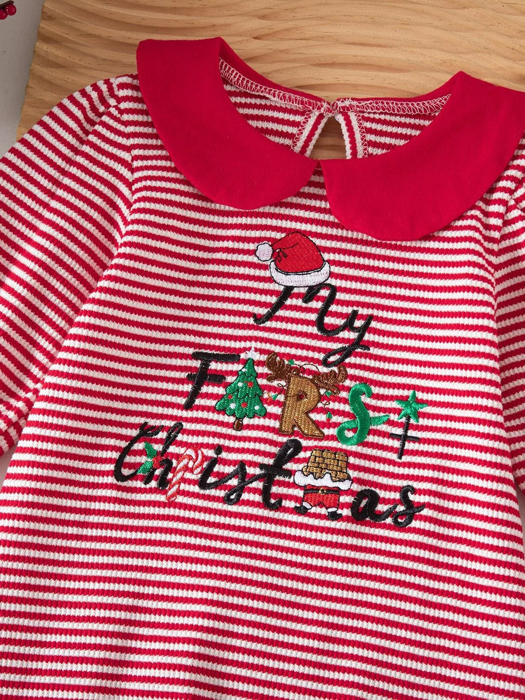 Macacão Infantil Lístras Natal