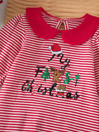 Macacão Infantil Lístras Natal