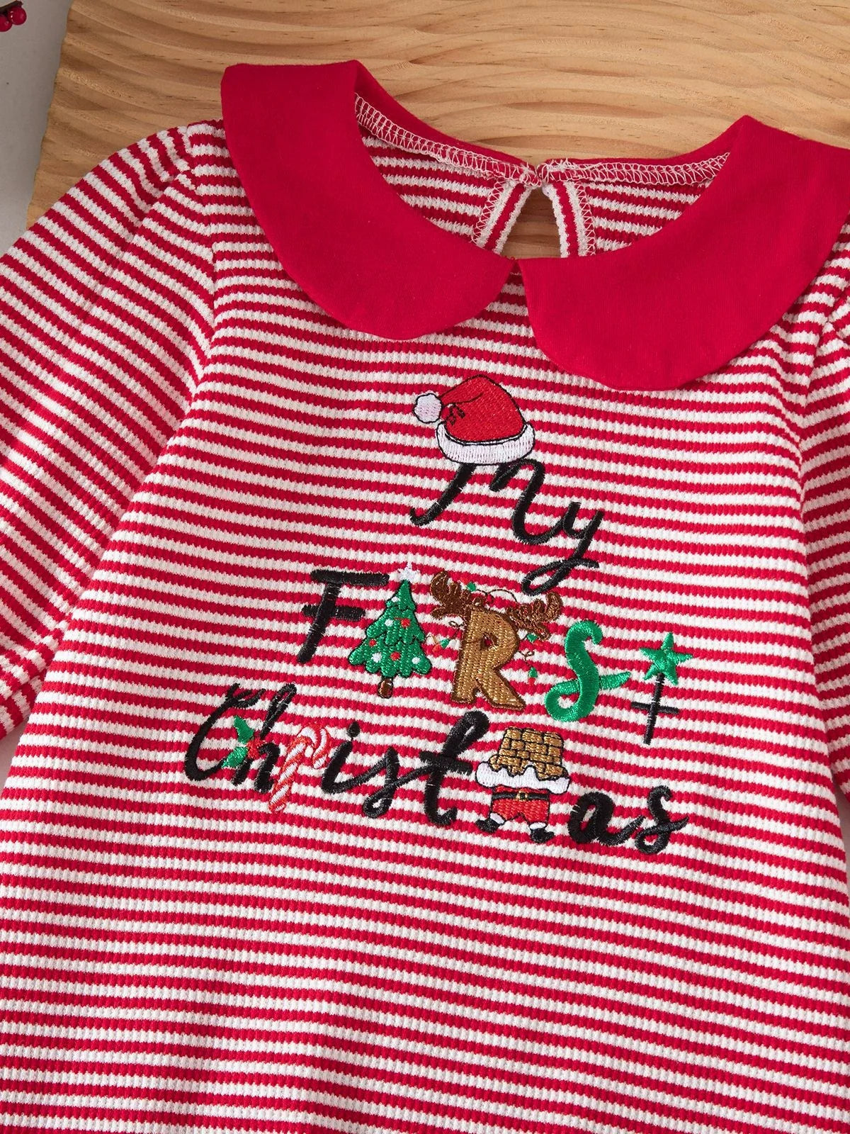 Macacão Infantil Lístras Natal