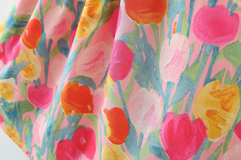 Vestido Infantil Verão Flores