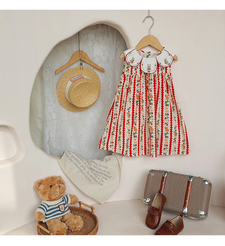 Vestido Infantil Verão Coelhinhos