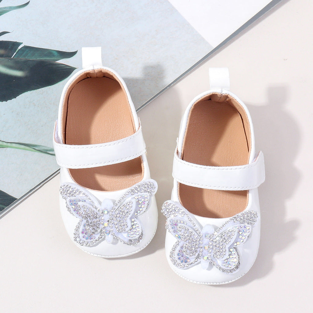 Sapato Infantil Borboletinha Brilhante