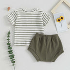 Conjunto Infantil Lístras Bolsinho