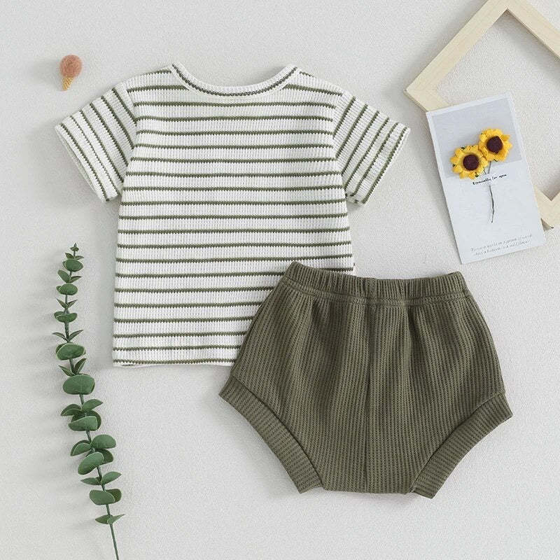Conjunto Infantil Lístras Bolsinho