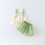 Conjunto Infantil Feminino Boutique Tulipas