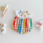 Body/Vestido Infantil Ursinhos Carinhosos