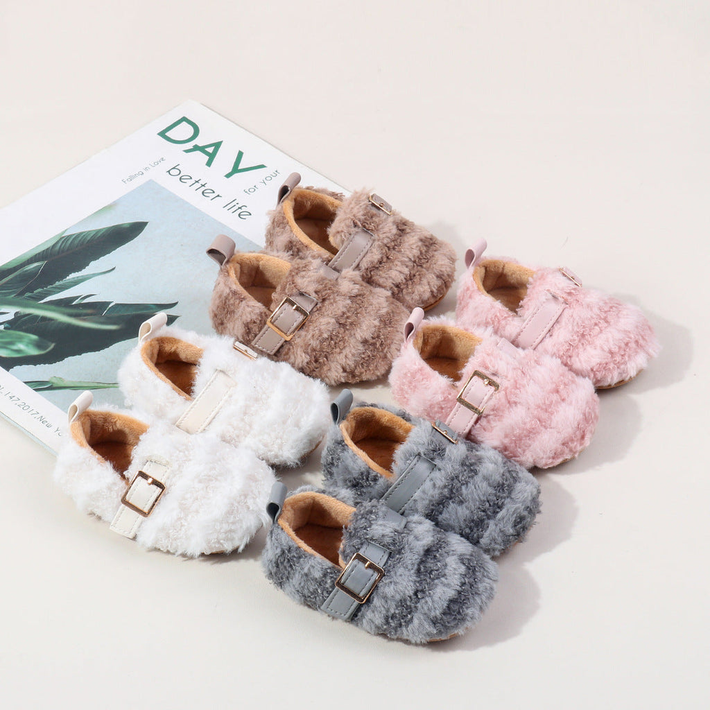 Sapato Infantil Pelinhos com Fivelinha
