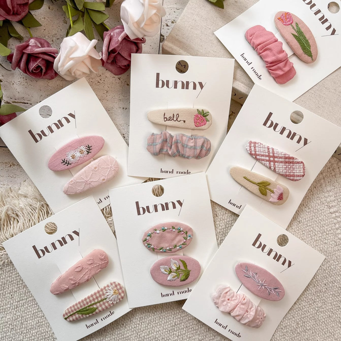 Presilhas Tic Tac Florzinha